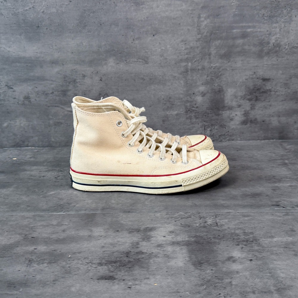 Vintage VTG Y2K 2000's 00's Converse Chuck 70 Cream High Top Sneakers
